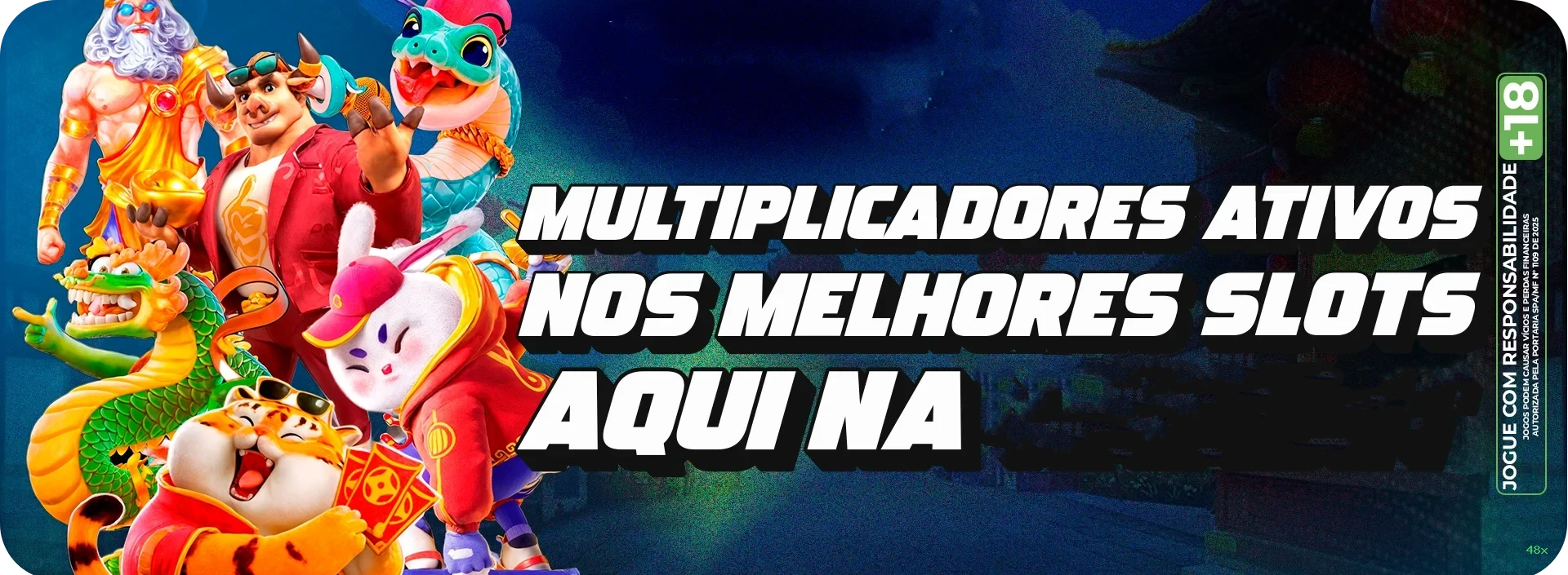 Controles de paJogonto e BRL em 48x