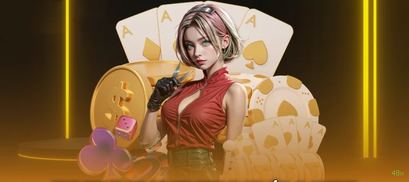 Big win animation on 48x slot Jogo
